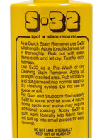 S-32 Spot Stain Remover, Safely Removes Stubborn Spots and Stains, Commercial Use, Household Needs, 15.2 Ounces, 4 Pack