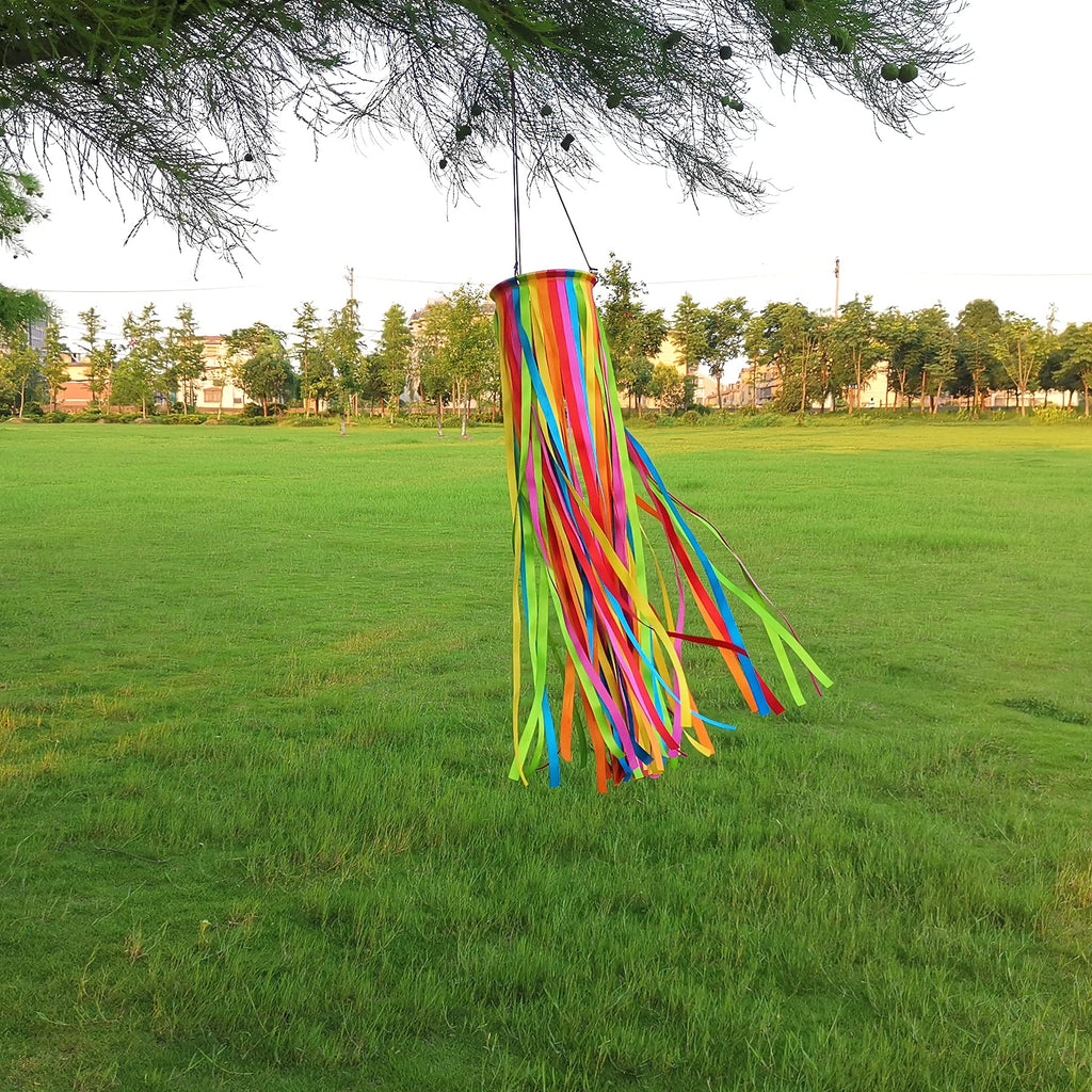 Satin Ribbon Windsock Streamer, Outdoor Decorations, WS49-XZH