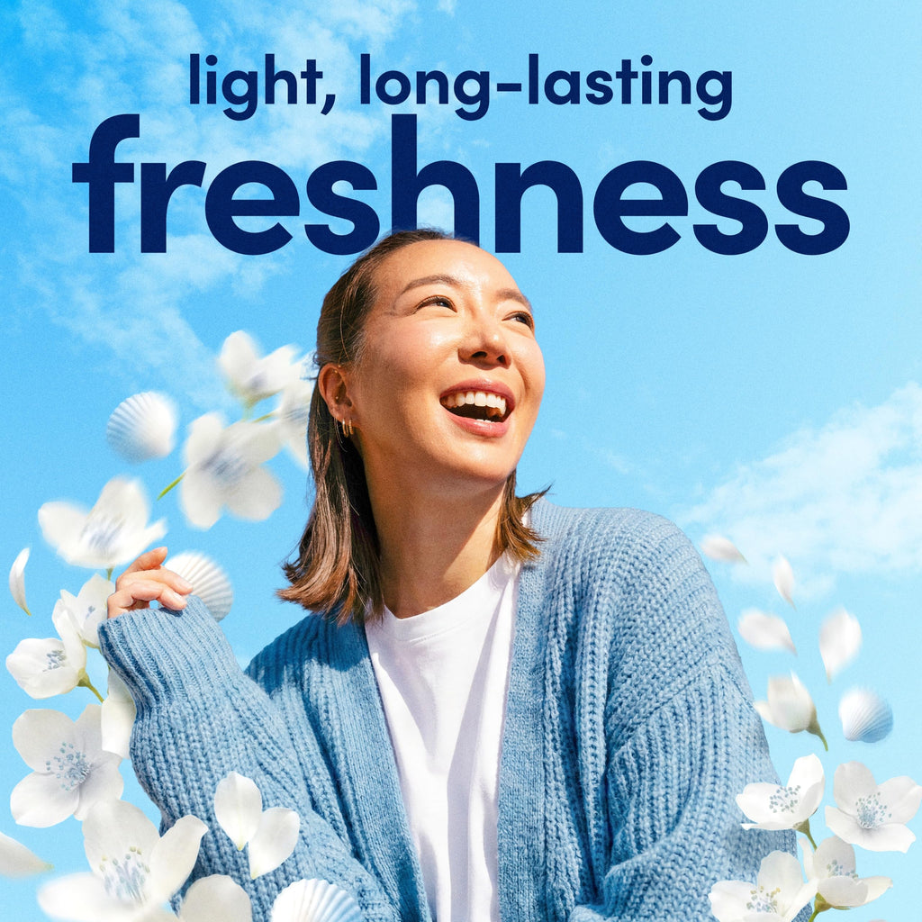 Downy Light Laundry Scent Booster Beads, Ocean Mist Scent, 24 OZ, In-Wash Fabric Beads Designed To Be Gentle With A Light Boost Of Scent, No Heavy Perfumes