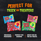 Ring Pop Halloween Candy Lollipops, 50 Count, Bulk Assorted Party Favors