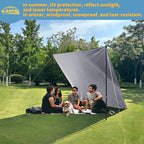 TARPAL 9x12 tarp,Heavy Duty Tarp 14mil Silver Reflective Tarps Waterproof with Grommets and Reinforced Edges UV Protection,Tear Resistant for Firewood,RV,Boat,Roof,Car,Camping