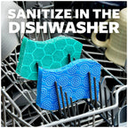 Scotch-Brite Scrub Dots Non-Scratch Scrub Sponges, Sponges for Cleaning Kitchen, Bathroom, and Household, Non-Scratch Sponges Safe for Non-Stick Cookware, 24 Scrubbing Sponges