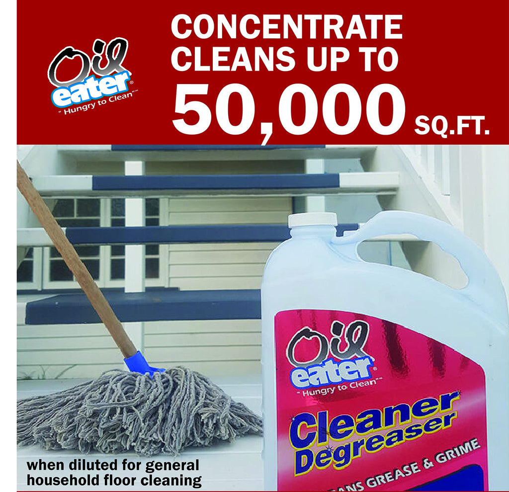 Oil Eater Original 1 Gallon Cleaner, Degreaser - Dissolve Grease Oil and Heavy-Duty Stains – Professional Strength
