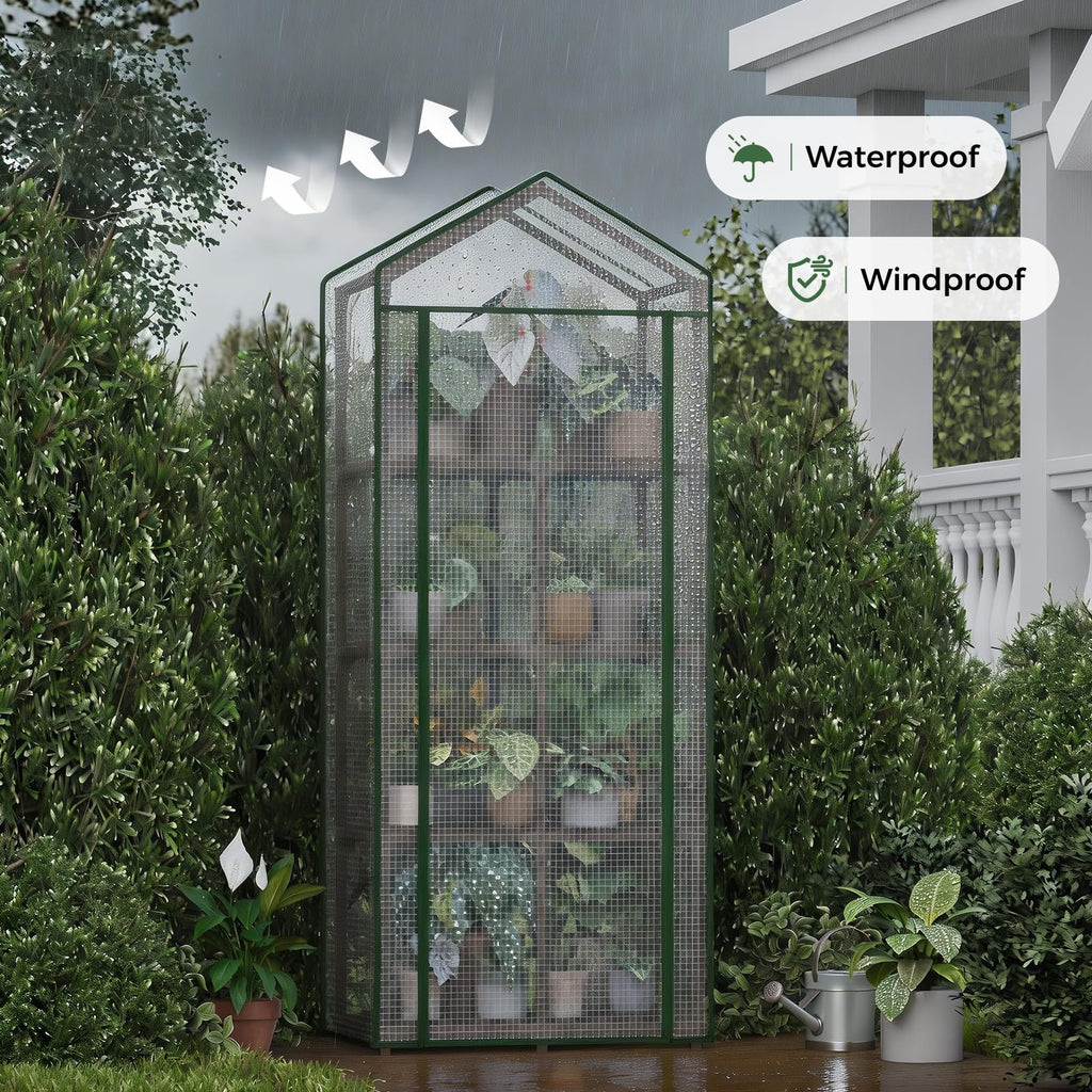 4 Tier Bamworld Mini Greenhouse for Outdoor