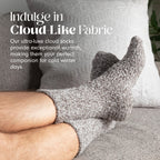 Unboxme Gifts Premium Mens Fuzzy Cloud Socks - Cozy Slippers Socks for Men