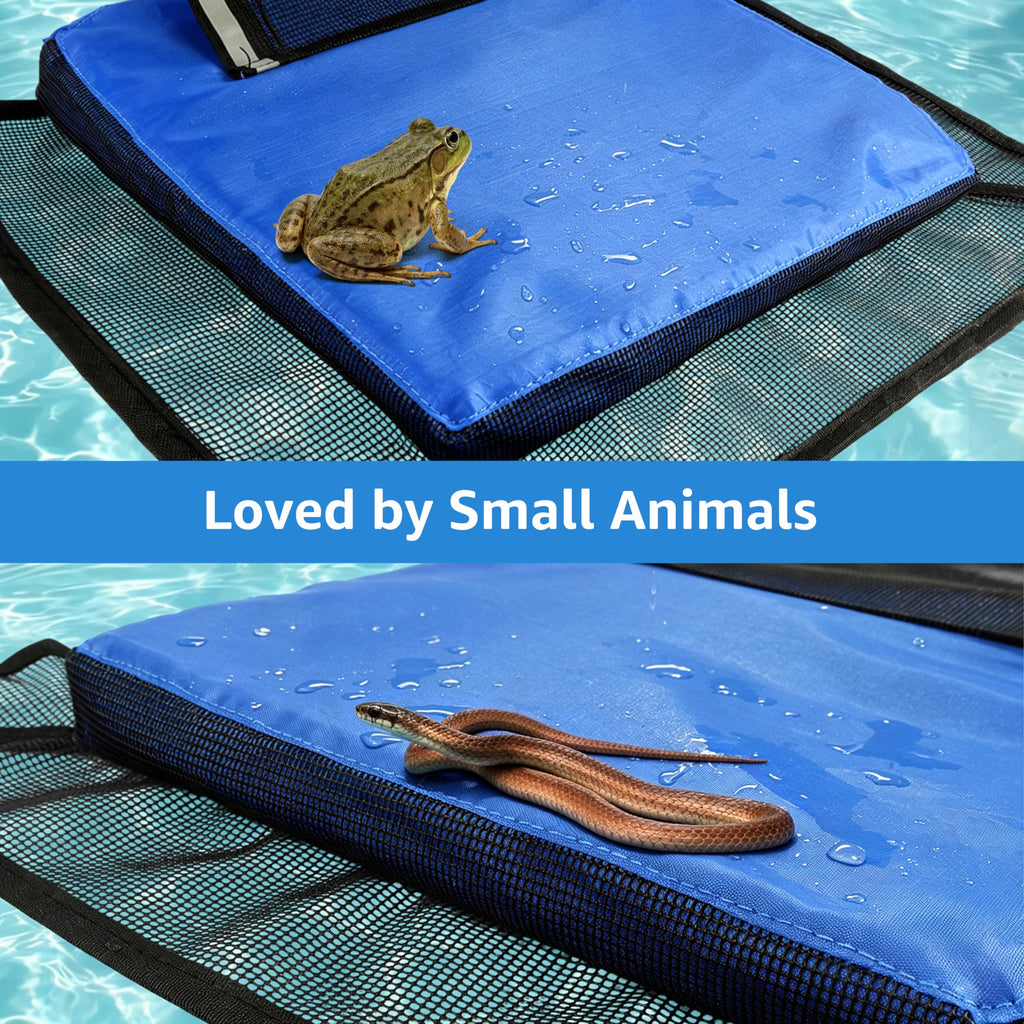 Fayoo 2PCS EVA Pool Animal Escape Ramp with Reflective Strips, Frog Saver Log for Swimming Pool, Critter Escape Device for Frog, Toad, Lizard, Chipmunk, Small Animal Saver for Pool, Spa and Pond