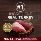 Purina ONE True Instinct Dry Dog Food, Real Turkey & Venison, 27.5 lb Bag