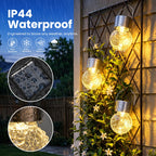 SOLPEX Hanging Solar Lights for Outside Garden Solar Hanging Lanterns 8 Pc