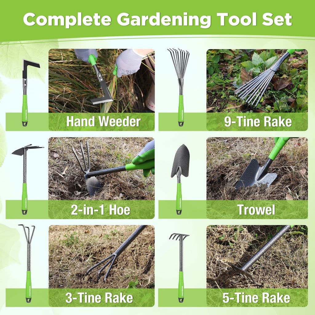 WORKPRO 6-Piece Garden Tool Set
