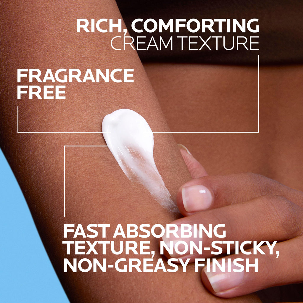 La Roche-Posay Lipikar AP+MAX Triple Repair Body Cream for Dry Skin 16.07oz