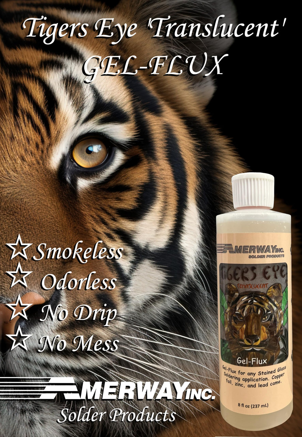 Amerway Tiger's Eye Translucent Gel Flux