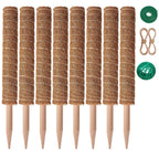 Eibikdi 101in Moss Pole for Plants Monstera 8 Pcs