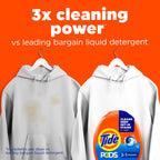 Tide PODS laundry detergent pacs, 3-in-1 Stain Remover, Odor Fighter, Color Protector, 112 Count, HE compatible, Original Scent