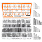 Dianrui 300PCS Compression Springs Assortment Kit 23 Different Sizes Small Spring 304 Stainless Steel Mechanical Mini Springs for DIY Repair Project