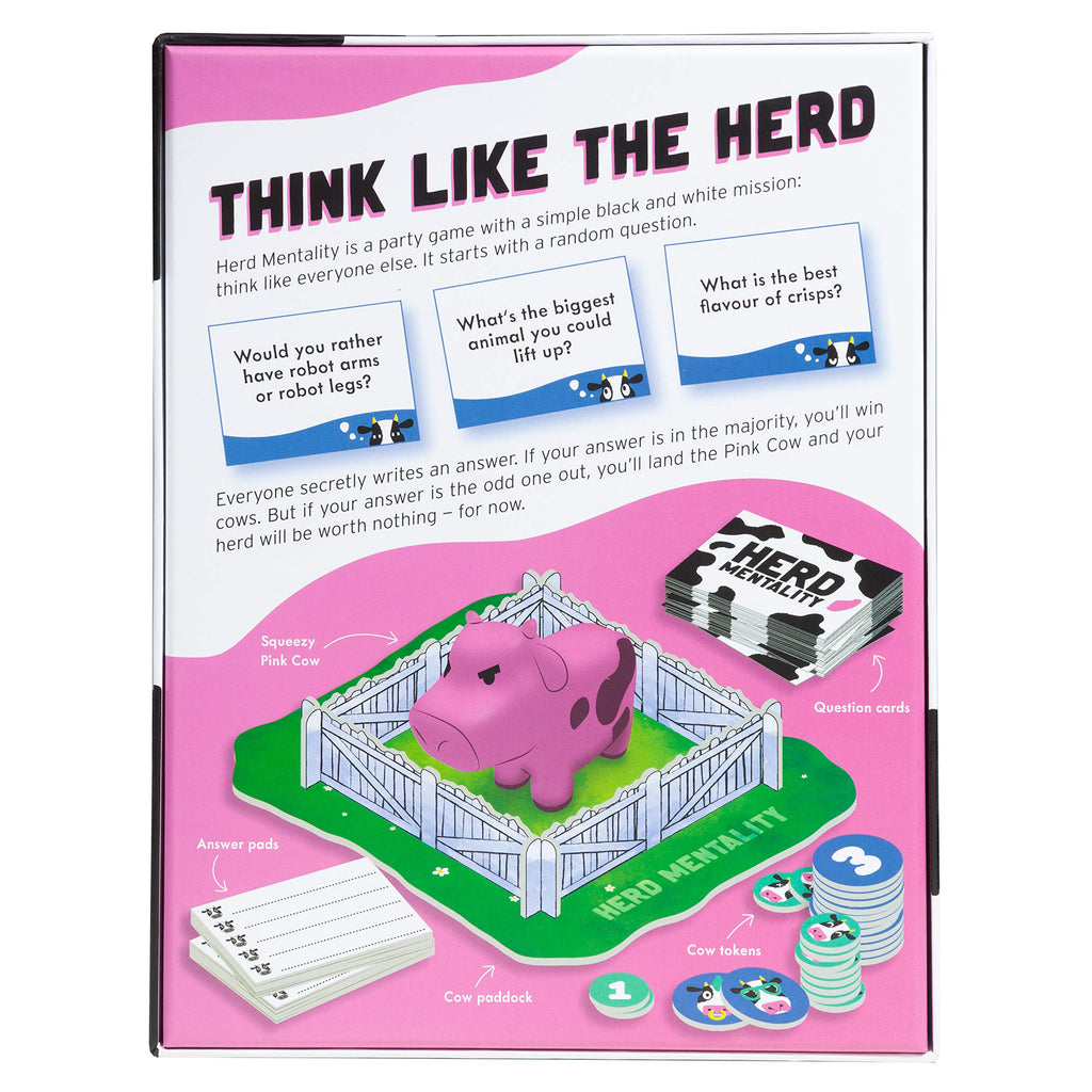 Herd Mentality Board Game: Funny Family Party for Game Night, 4-20 Players