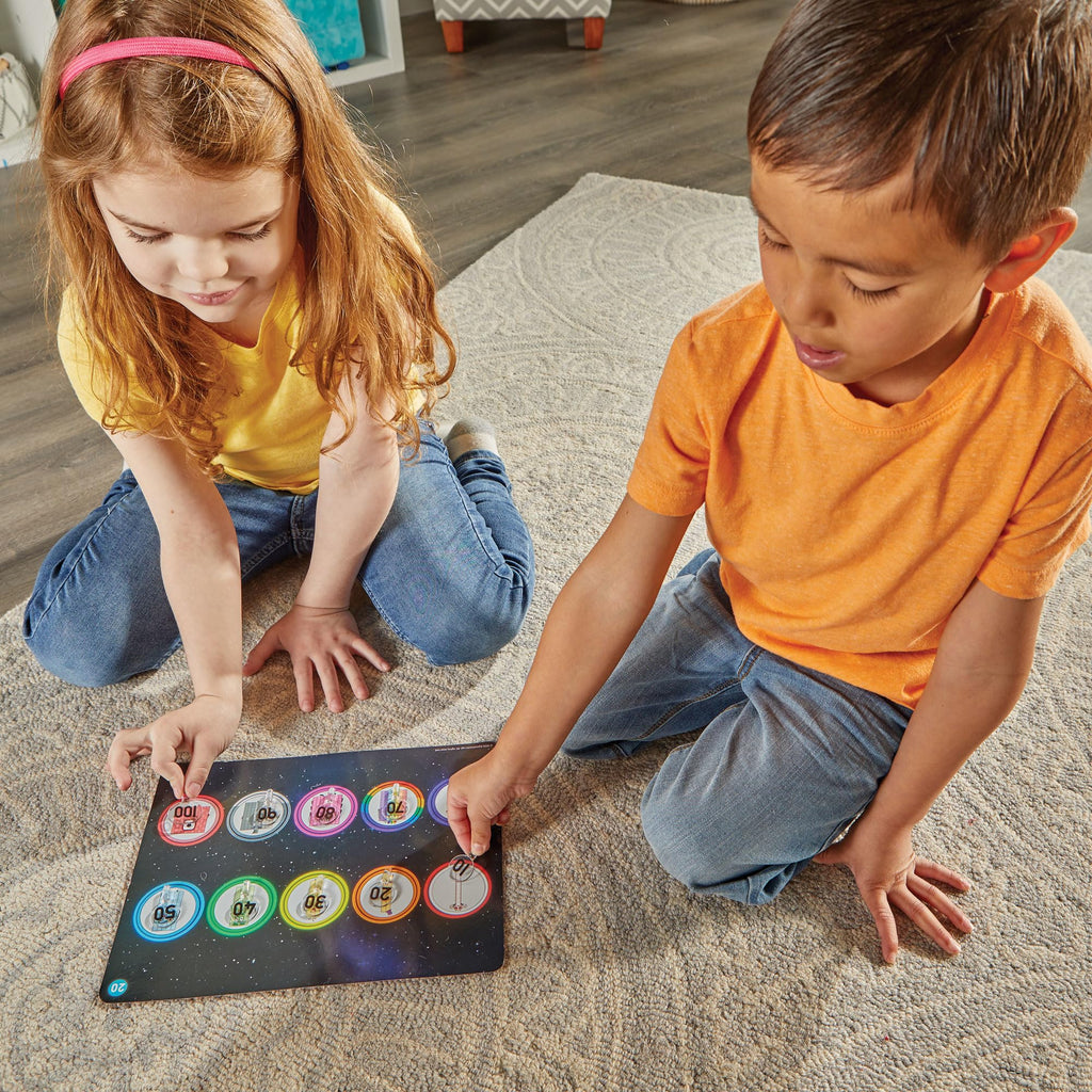 hand2mind Numberblocks Heroes with Zeroes MathLink Cubes Activity Set, Preschool Learning Activities, Math Manipulatives Kindergarten, Counting Blocks, Number Linking Cubes, Kids Educational Toys