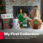 Step2 My First Gingerbread House, Kids Interactive Christmas Holiday Toy, Lights Up and Plays Music, Includes 20 Accessories, For Toddlers 1+ Years Old