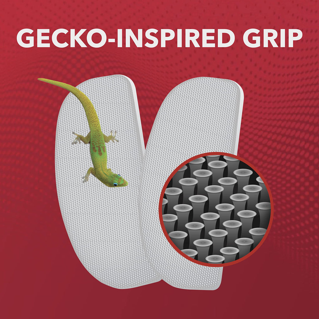 Setex Gecko Grip 1mm Anti Slip Eyeglass Nose Pads, (Bulk Pack 15 Clear Pair) USA Made, 2500 Innovative Microstructured Fibers per Nose Pad, 1mm x 7mm x 16mm