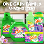 Gain Liquid Laundry Detergent, Moonlight Breeze Scent, 194 fl oz, 134 Loads, Freshness + Odor Fighting, Laundry Detergent Liquid Soap, HE Compatible