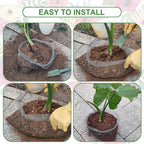 Foyego 4Pack 15 Gallon Root Guard Gopher Baskets for Plants