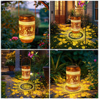Butterfly Solar Lanterns Outdoor Waterproof with Shepherd Hook, Gifts for Birthday Women Mom Grandma, Metal Solar Hanging Lights Garden Decor for Outside Yard Patio Pathway Backyard Porch