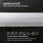 XFXIA Reflective Tape, Waterproof Self Adhesive Dot Reflective Tape Outdoor Safety Caution Reflector for Trailers, Bikes, Cars（Silver, 1 Inch x 65 Feet）