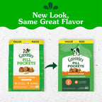 Greenies Pill Pockets Large Size Dog Treats, Chicken Flavor, 15.8 oz