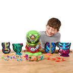 Treasure X Mega Alien Dissection with 35 Plus Surprises Inside | Dissect The 12" Tall Alien | Rescue The 4 Alien Treasure Hunters | Discover Alien Weapons, Stickers, Plus 4 Alien Treasures