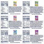 HI-CHEW Variety Mix, Pack of 6 Bags - 17 Flavor Assort Sweet and Sour Chewy Candy, Unique Fun Soft - Immensely Juicy Fruity Candy Flavors - Individually Wrapped Halloween Candy