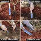 Grampa's Hori Hori Garden Knife with Sheath for Digging & Weeding