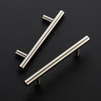 Ravinte 40 Pack | 6'' Cabinet Pulls Brushed Nickel Stainless Steel Kitchen Drawer Pulls Cabinet Handles 6”Length, 3-3/4” Hole Center with Mounting Template