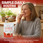 Resilia Odorless Aged Garlic Softgels (60 Count) | 1200mg Aged Garlic Per Serving | with CoQ10 Ubiquinol & Vitamin K2 (MK-7) | Dietary Supplement