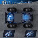 Hielse All-Terrain Remote Control Car for Boys Christmas Kids Rechargeable