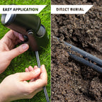 Wirefy 14/2 Low Voltage Landscape Wire 100 ft | Low Voltage Landscape Lighting Wire | Pure Copper | Outdoor Direct Burial | 14-Gauge 2-Conductor 100 Feet