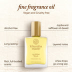 Kuumba Made Egyptian Musk Fragrance Oil, Long-Lasting Small-Batch Perfume Roller, Vegan, Alcohol-Free, 0.5 Fl Oz