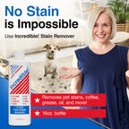 INCREDIBLE! Stain Remover | Commercial Pack for New & Old Stains