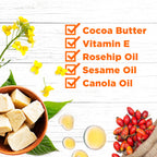 Palmer's Cocoa Butter Formula Skin Therapy Moisturizing Body Oil with Vitamin E & Pure Argan Oil, Deep Body Moisturizer for Dry, Damaged Skin, Scars or Stretch Marks, 5.1 Fl Oz (Pack of 3)