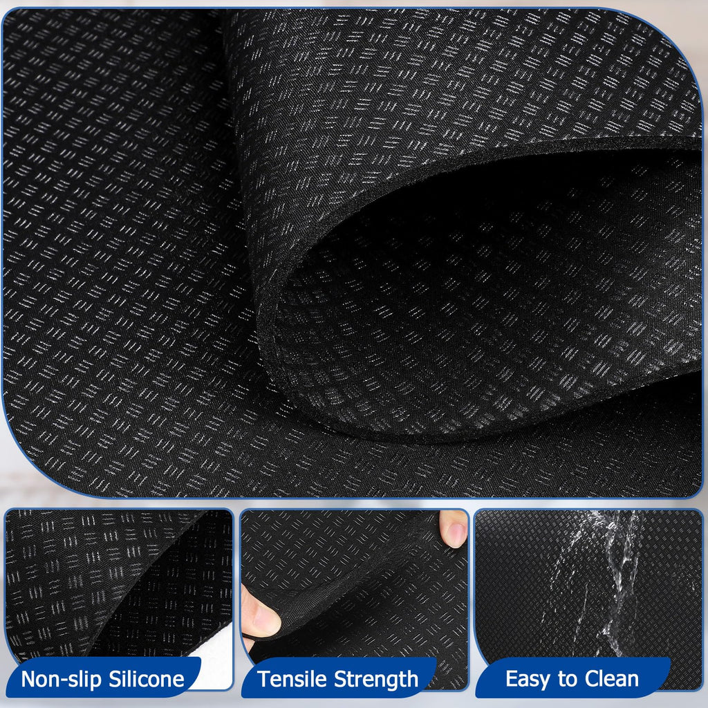 Gsbomzap Doubled-Sided Non Slip Under Washing Machine Mat, 63" x 30.7"