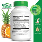 Botanic Choice Uric Acid Complex Supplement - Foot Joint Support-Help Soothe Discomfort with Celery Seed & Bromelain -Gluten Free, Non-GMO, 60 Caps