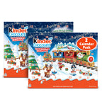 Kinder Chocolate Countdown 2026 Advent Calendar, 2 Pack, Holiday gift for all, Contains Nut, 24 Pieces, 8.8 oz