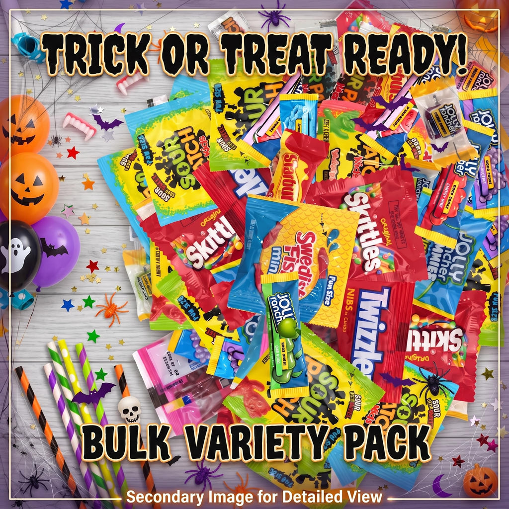 Assorted Candy Variety Pack 5 lb Bulk, Individually Wrapped Candy Bag