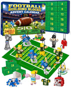 Football Advent Calendar 2026, 24 Days Building Blocks for Kids