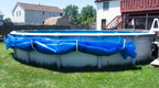 Sun2Solar Solar Pocket Cover Holder 5-Piece Set | U-Shaped Hooks Keep Solar Blankets Off The Ground | Easy Storage & Retrieval | for Steel-Wall Above-Ground Swimming Pools (Stationary/Non-Swivel)