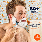 Dollar Shave Club - 4 Blade Razor Refills (8 Pack) - Razors for Men