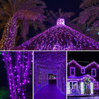weillsnow 500 LED Halloween String Lights,164 FT Twinkle Lights Waterproof