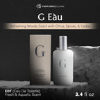 PB ParfumsBelcam G e��u Eau de Toilette Perfume Spray for Men - 3.4 Fl Oz Affordable Long Lasting Cologne, Modern Masculine Scent with Woody Citrus Fragrance Made with Premium Oils for All Day Use