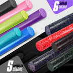 Yes4All High-Density Foam Roller for Back Pain Relief, Yoga, Exercise, Physical Therapy, Muscle Deep Tissue Massage 12-18-24-36- Purple Speckled - 12 Inches