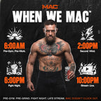 MAC Energy by Conor McGregor 4-in-1 Variety Pack Sugar Free Energy Drink