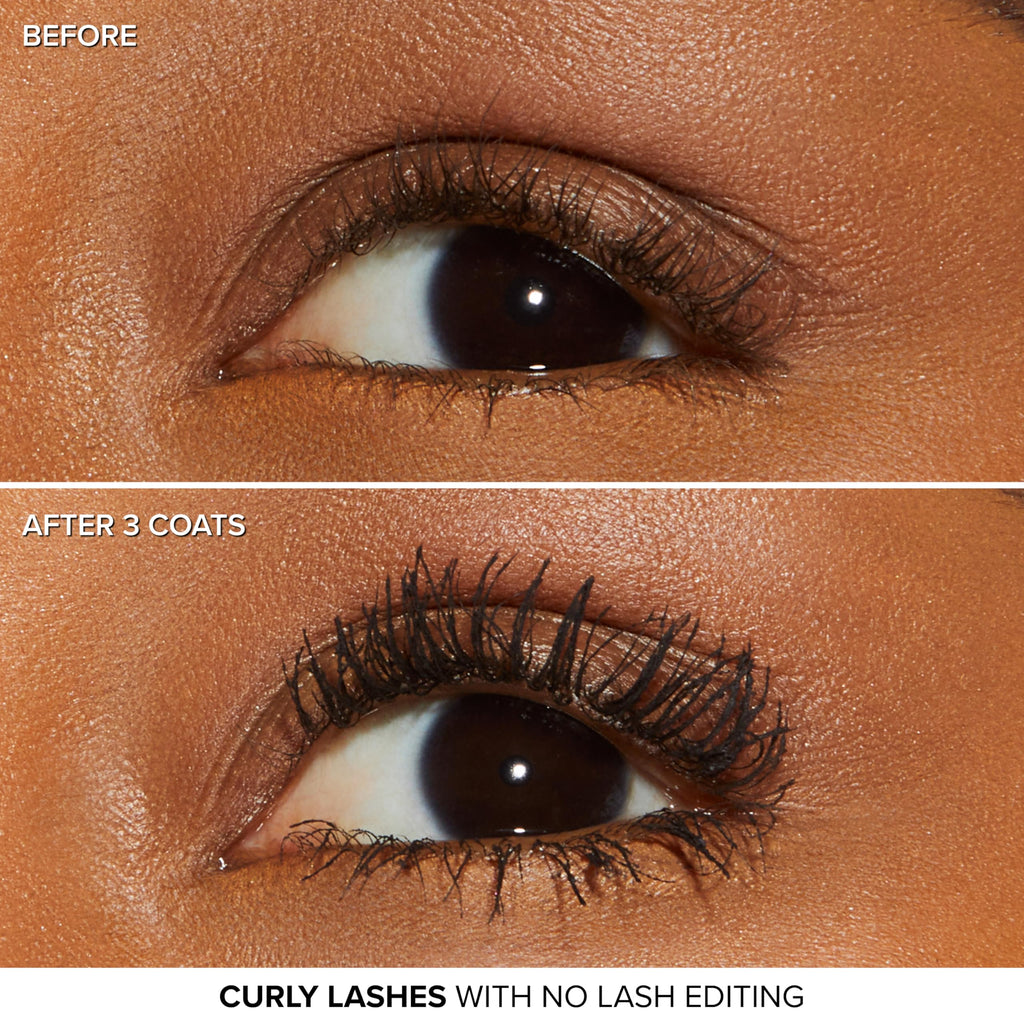 Too Faced Better Than Sex Volumizing and Lengthening Mascara | Vegan Formula, Dramatic Volume and Length | Cruelty-Free Eye Makeup + Hourglass Brush for False Lash Effect, Black, 0.27 Fl Oz