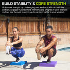 ProsourceFit Exercise Balance Pad, 15.5 x 12.75 in, Blue